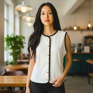 NWT Bailey 44 Sleeveless Sweater Vest Top